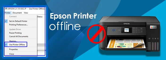 Epson Printer offline
